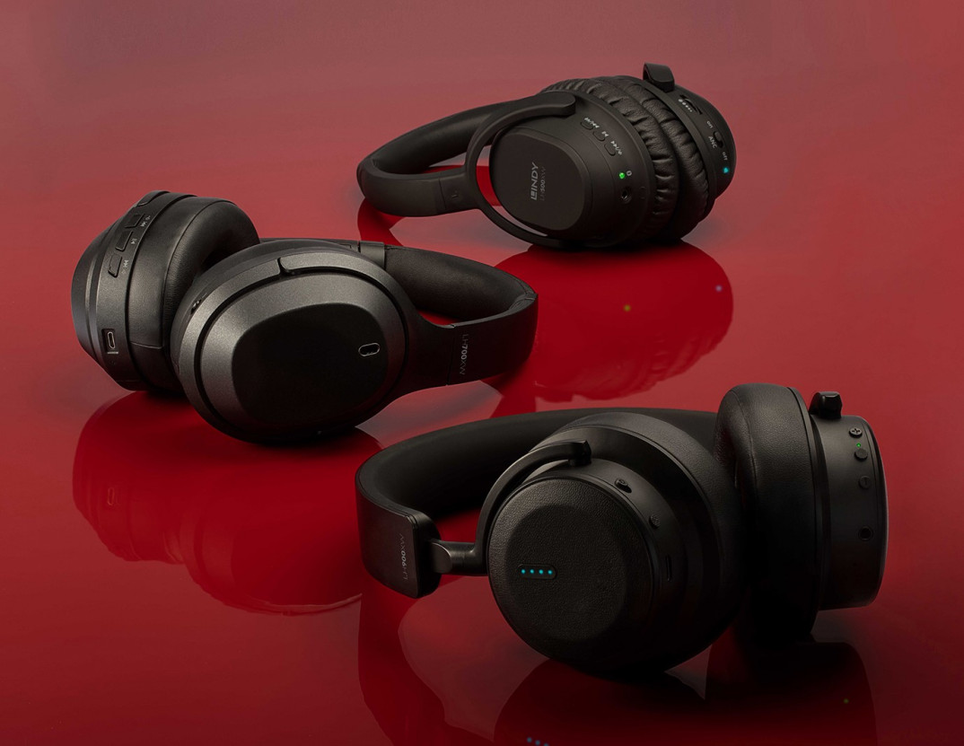 Bezprzewodowe słuchawki Lindy LH500XW, LH700XW, LH900XW