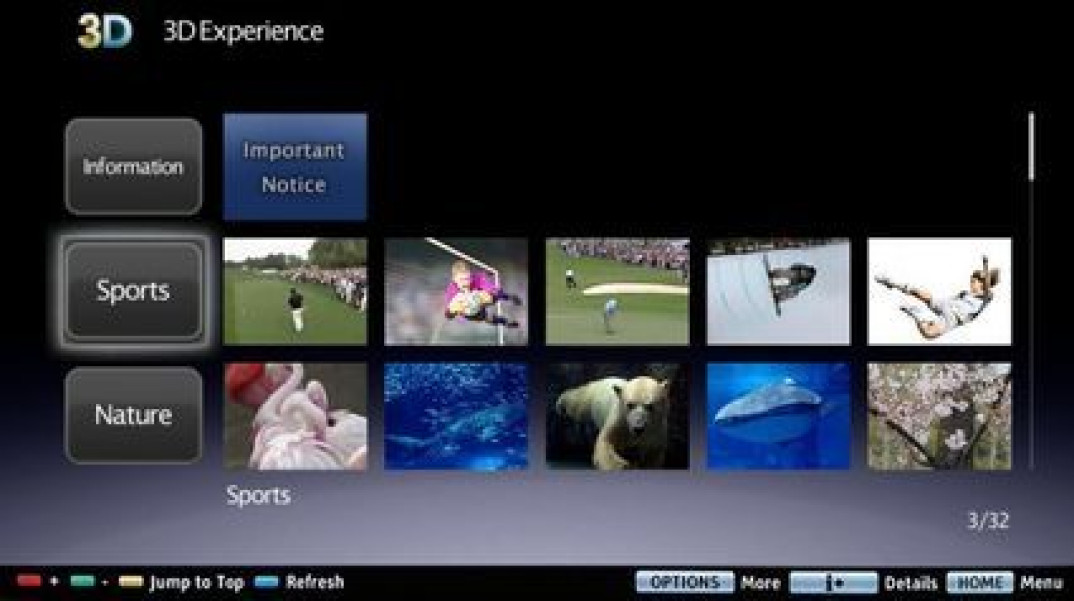 3D Experience - nowy serwis VOD Sony