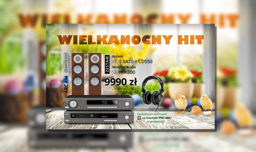 Skompletuj system Arcam + Monitor Audio w promocyjnej cenie, a otrzymasz w prezencie słuchawki Ultrasone