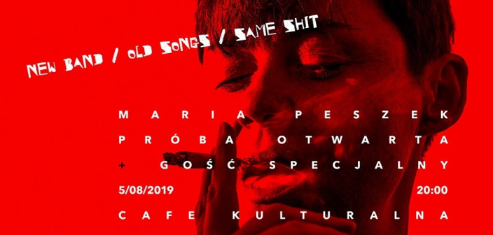 Koncert / próba otwarta Marii Peszek w Warszawie