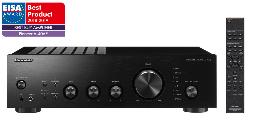Zdobywca nagrody EISA, wzmacniacz Pioneer A-40 AE, w ofercie salonu Meloman