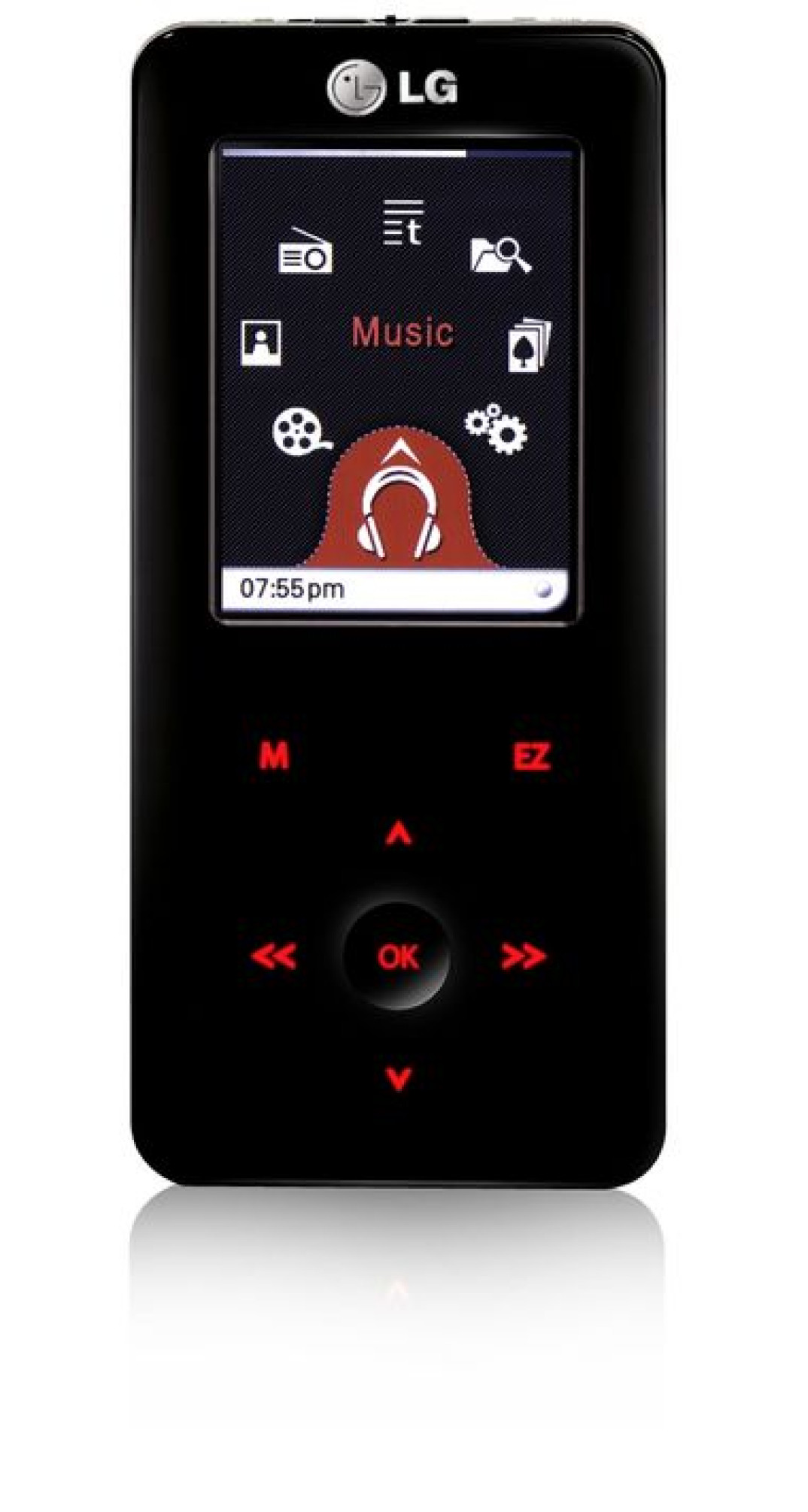 Nowy odtwarzacz MP4 LG V25