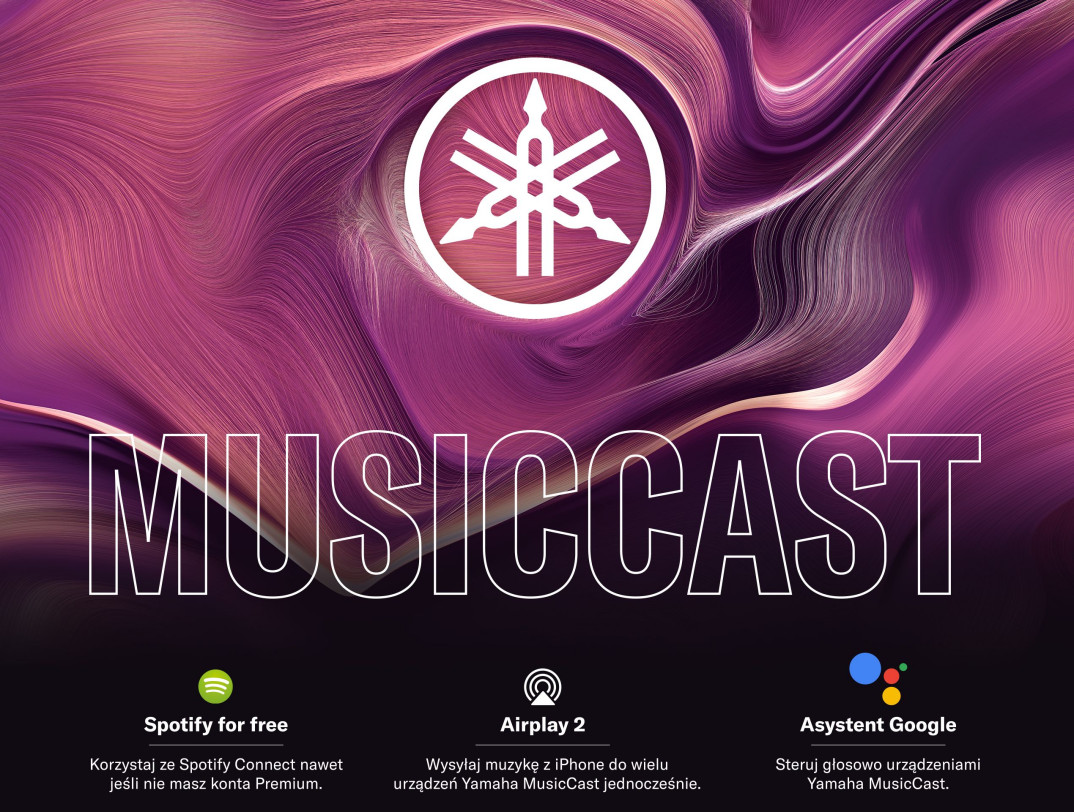 Nowe funkcjonalności w urządzeniach MusicCast Yamahy 