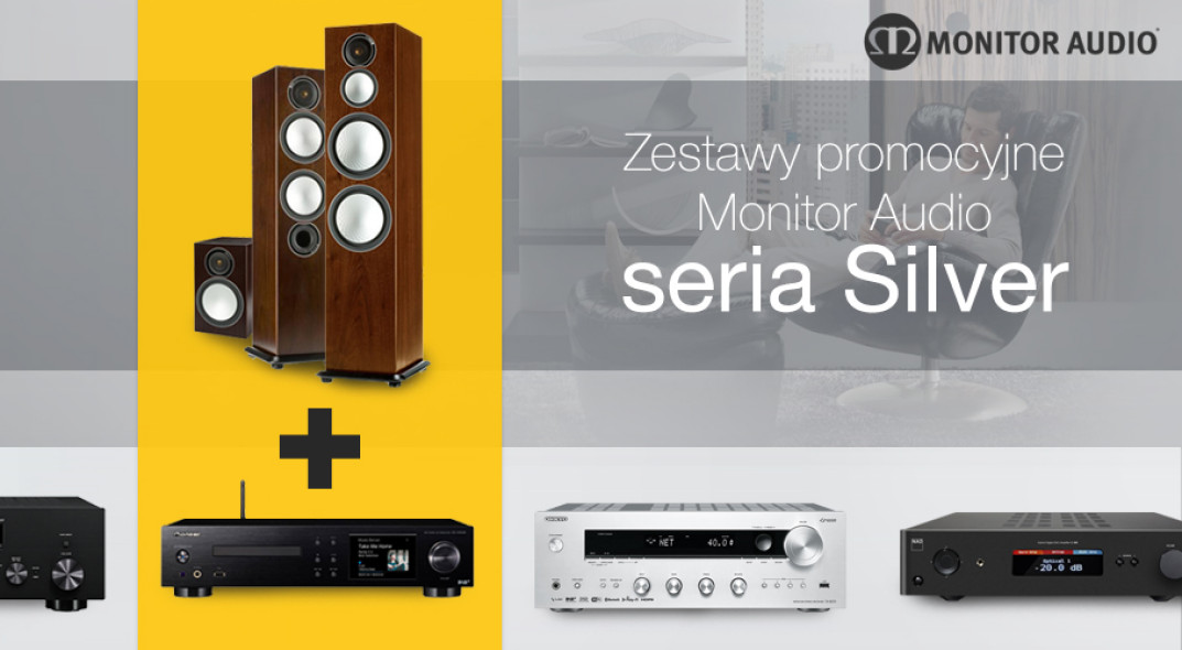 Q21: duża obniżka cen zestawów z kolumnami Monitor Audio Silver