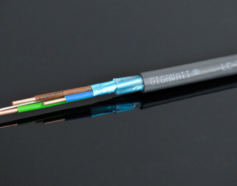 Ekranowany kabel instalacyjny GigaWatt LC-Y EVO 3X4