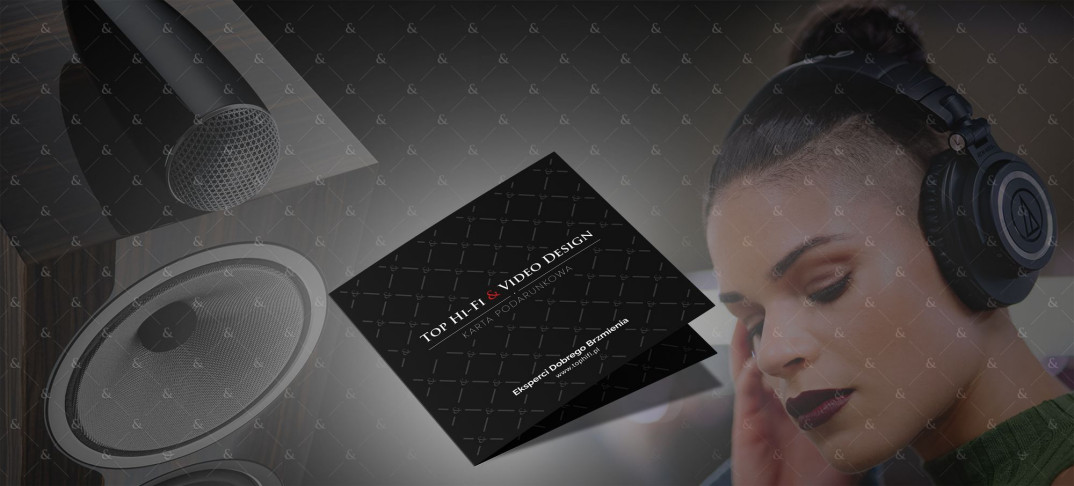 Pomysł na prezent: Karty podarunkowe Top Hi-Fi &amp; Video Design