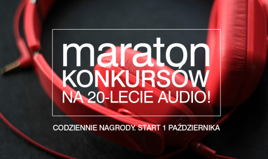 20 lat AUDIO. Wielka feta! Maraton konkursów! Start 1 października