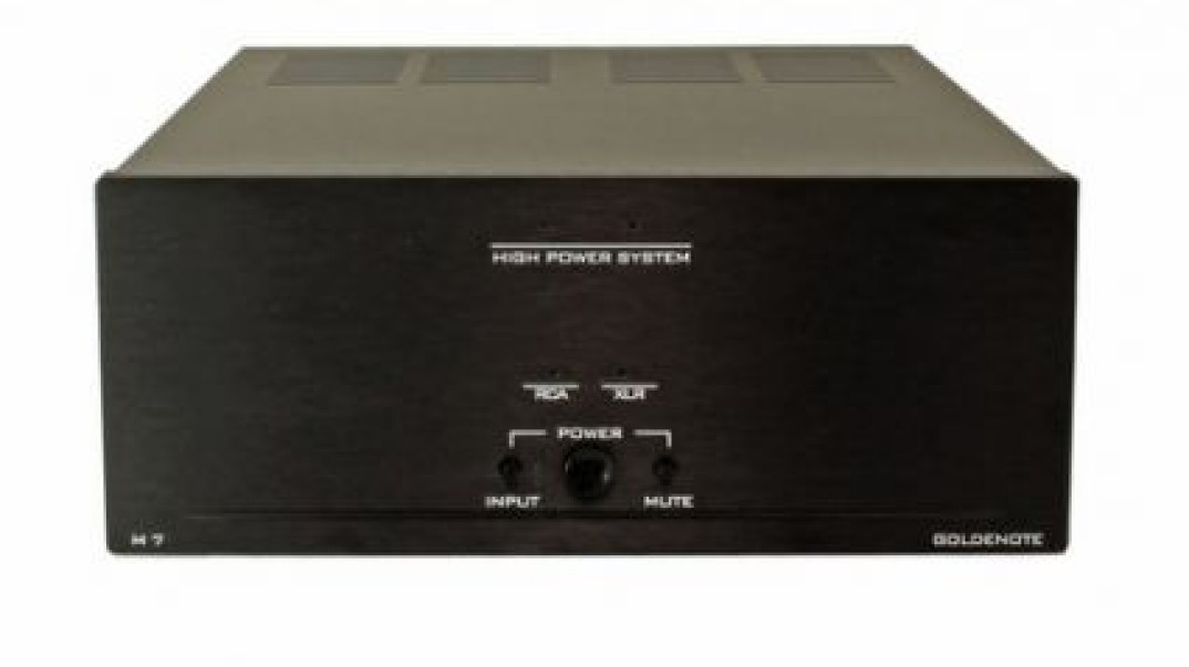 Goldenote M-7 - monofoniczny wzmacniacz mocy 100W