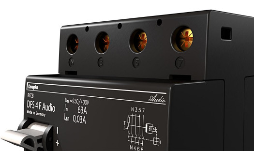 Wyłączniki różnicowoprądowe Doepke do instalacji zasilającej audio