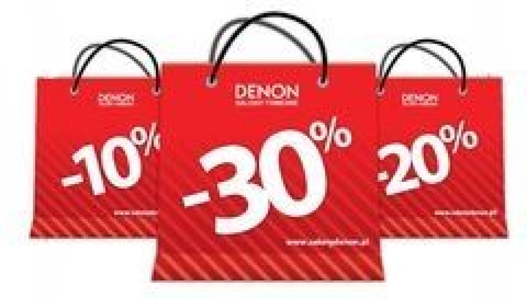 Noworoczna obniżka w salonach Denon