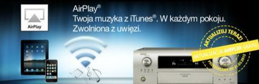 Denon: darmowa aktualizacja Air Play wciąż możliwa