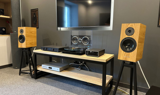 Naim nait 50 w salonie Q21. Trwają odsłuchy