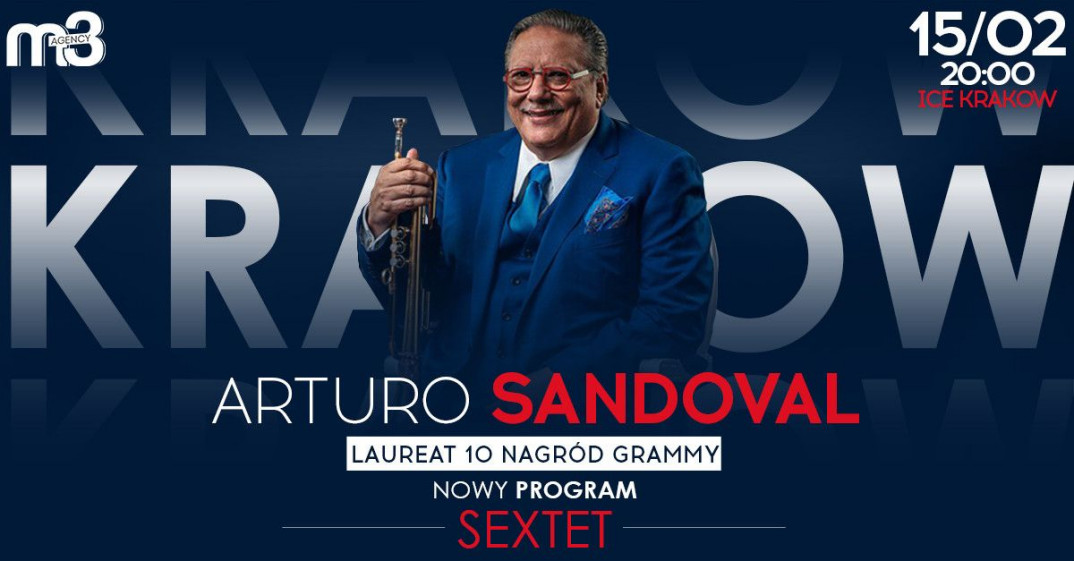 Arturo Sandoval w lutym w trzech polskich miastach