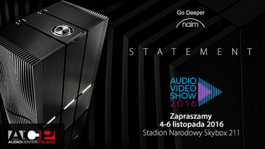 Naim Statement + Monitor Audio Platinum PL500 na Audio Video Show