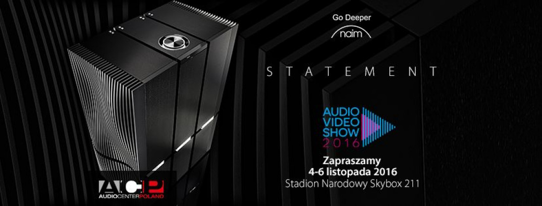 Naim Statement + Monitor Audio Platinum PL500 na Audio Video Show