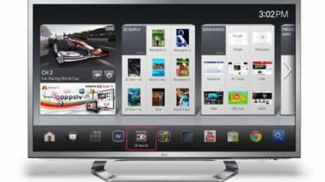 LG Smart TV z funkcją Google TV na CES 2012