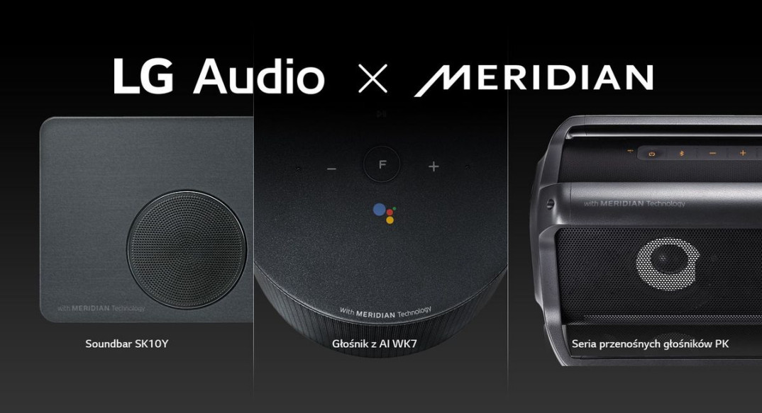 Głośniki Bluetooth LG z serii PK 