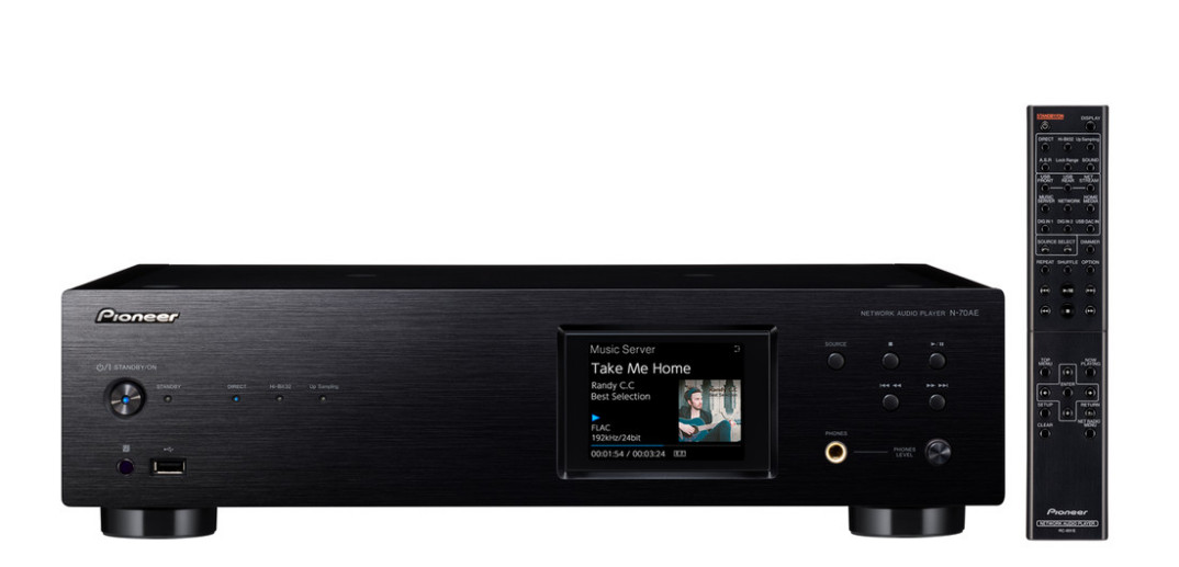 Odtwarzacze sieciowe audio Pioneer N50AE i N-70AE