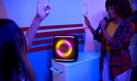 JBL Partybox Encore 2 - efekty świetlne i wejście gitarowe