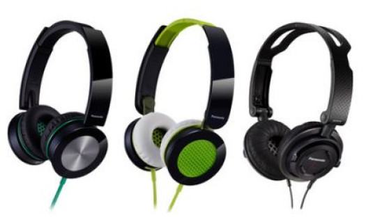 Słuchawki Panasonic XS400, HXS200 i DJS150