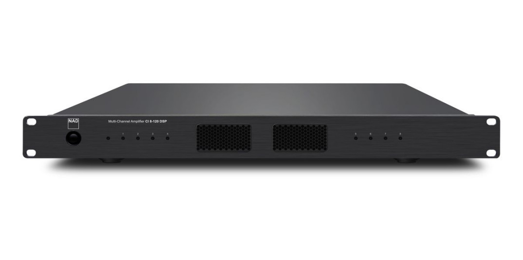 Wielokanałowy wzmacniacz NAD CI 8-120 DSP