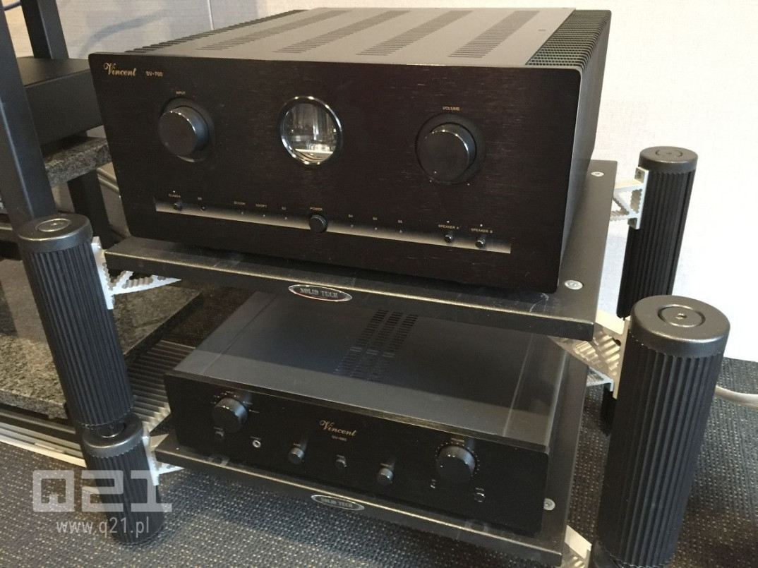 Prezentacja wzmacniaczy hybrydowych VINCENT SV-500 i SV-700 w salonie Q21