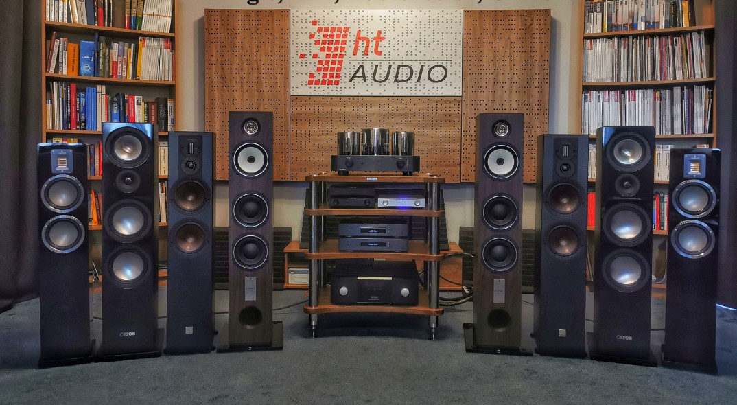 Tydzień z kolumnami podłogowymi Triangle, Dali, Canton, Audiovector w HTaudio