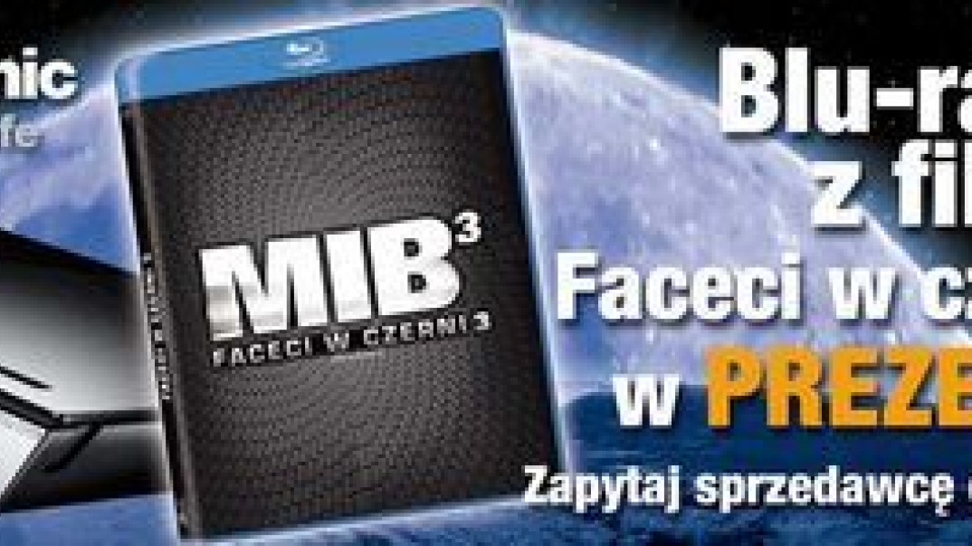 Panasonic rozdaje "Facetów w czerni 3"