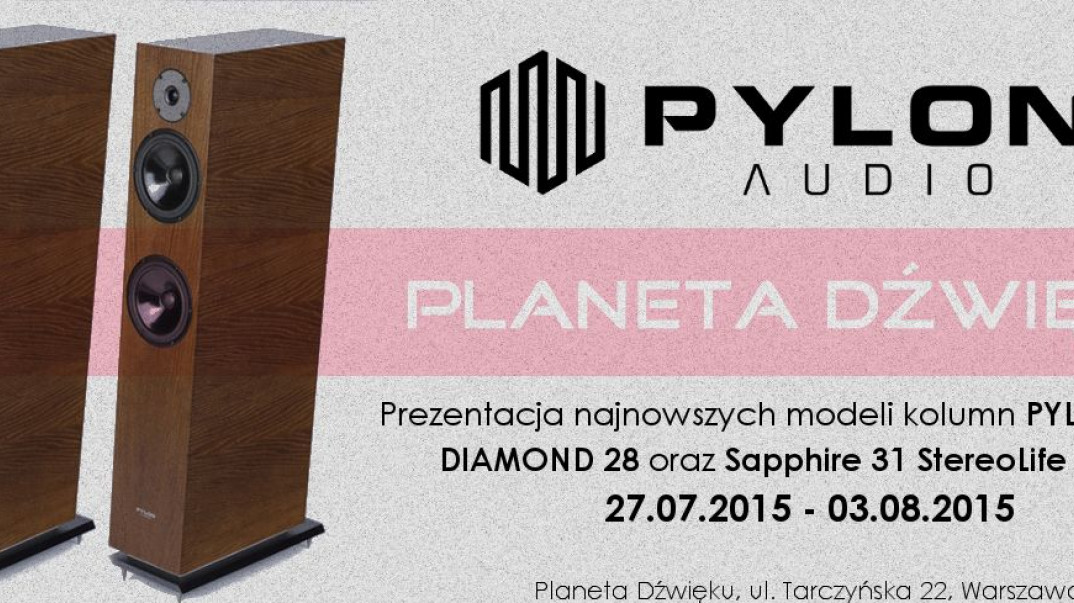 Tydzień z kolumnami Pylon Audio w warszawskiej Planecie Dźwięku