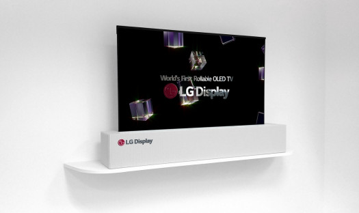 LG i panel OLED UHD, który można zwinąć w rolkę