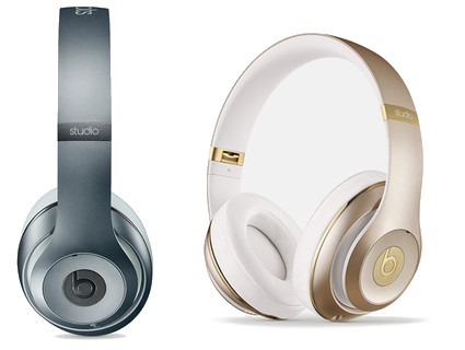Słuchawki Beats Studio Metallic i Champagne