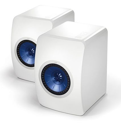 KEF LS50 w białym lakierze fortepianowym 