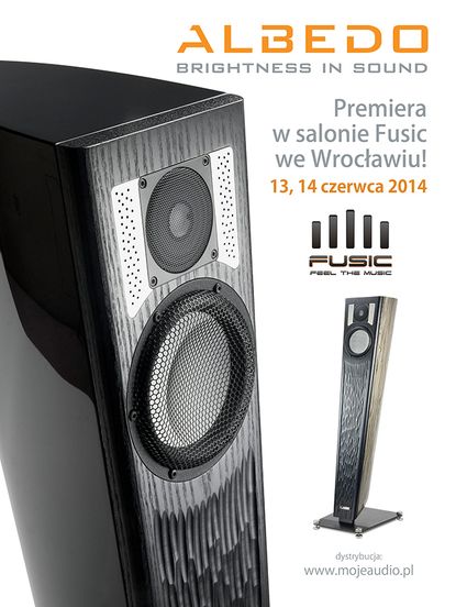 Kolumny Albedo w salonie Fusic