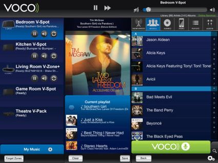 VOCO - streaming audio-video zarządzany głosem